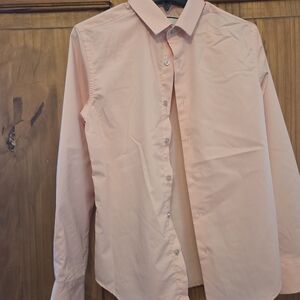 Light Pink Button-Up Shirt